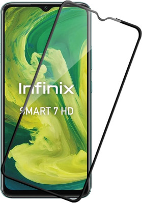 HUPSHY Edge To Edge Tempered Glass for Infinix Smart 7 HD(Pack of 1)