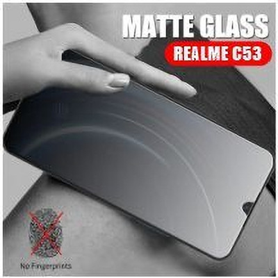 FINCH Edge To Edge Tempered Glass for REALME C53(Pack of 1)