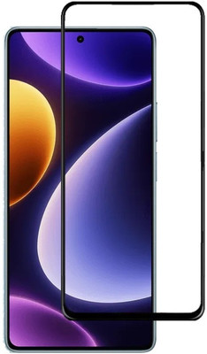 Caseline Edge To Edge Tempered Glass for POCO F5, Poco F5, POCO F5 5G(Pack of 1)