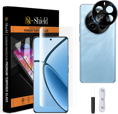 MS-Shield Edge To Edge Tempered Glass for Realme P1 Pro 5G, With Camera Lens Protector(Pack of 1)