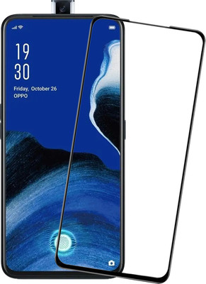 Karpine Edge To Edge Tempered Glass for OPPO Reno 2z(Pack of 1)
