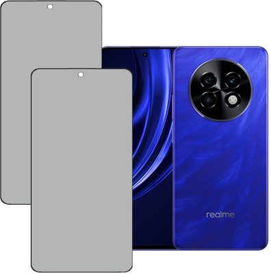KARTRAY Edge To Edge Tempered Glass for Realme P1 Speed 5G, Privacy Glass(Pack of 2)