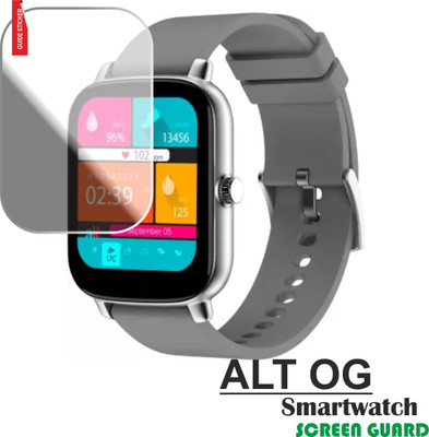 JSGROWITTECH Edge To Edge Tempered Glass for ALT OG Smart Watch(Pack of 1)