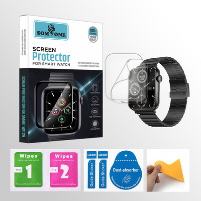SOMTONE Edge To Edge Tempered Glass for Fire-Boltt Visionary Ultra 1.78 inch Smartwatch 2 PROTECTOR + 2 WIPES + 2 DUST REMOVAL STICKER + 1 WIPER(Pack of 2) SOMTONE Edge To Edge Tempered Glass for Fire-Boltt Visionary Ultra 1.78 inch Smartwatch 2 PROTECTOR + 2 WIPES + 2 DUST REMOVAL STICKER + 1 WIPER(Pack of 2)