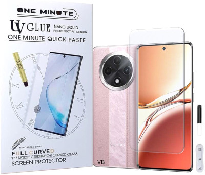 VISHRN Edge To Edge Tempered Glass for OPPO F27 Pro Plus 5G, OPPO F27 Pro+ 5G(Pack of 1)