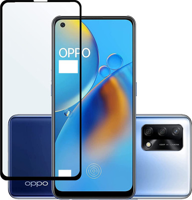 NIMMIKA ENTERPRISES Edge To Edge Tempered Glass for Oppo A93 5G(Premium Tempered Glass | Cobra Scale Texture | Full Coverage | Ultra-Thin Design | Oleophobic Coating | Case-Friendly Design | Crystal Clear Display | Residue-Free Removal)(Pack of 1)