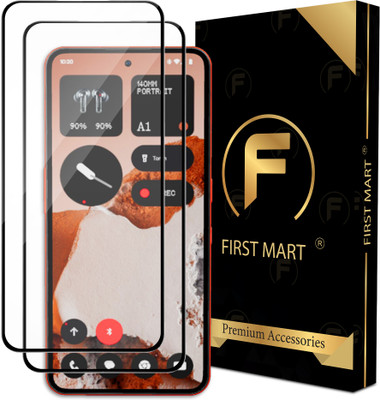 FIRST MART Edge To Edge Tempered Glass for CMF by Nothing Phone 2 Pro 5G, Nothing CMF Phone 2 Pro, CMF Phone 2 Pro(Pack of 2)