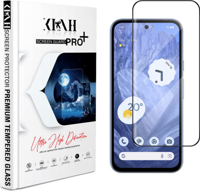 KLAH Edge To Edge Tempered Glass for Google Pixel 8a(Pack of 1)