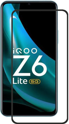 INFINITYWORLD Edge To Edge Tempered Glass for iQOO Z6 Lite 5G(Pack of 1)