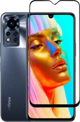 BRENZZ Edge To Edge Tempered Glass for Infinix NOTE 12i(Pack of 1)