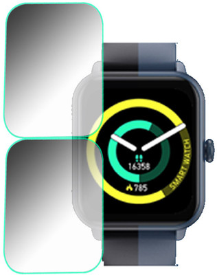 daffin Edge To Edge Tempered Glass for DIZO Watch D2(Pack of 2)
