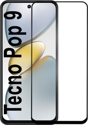 Knotyy Edge To Edge Tempered Glass for Tecno Pop 9 5G(Pack of 1)