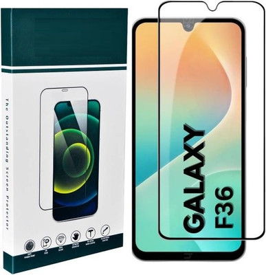 BRENZZ Edge To Edge Tempered Glass for SAMSUNG Galaxy F36 5G, SAMSUNG Galaxy F36(Pack of 1)