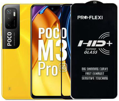 Vvr Edge To Edge Tempered Glass for Xiaomi Poco M3 Pro 5G/Poco M3 Pro 5G(Pack of 1)