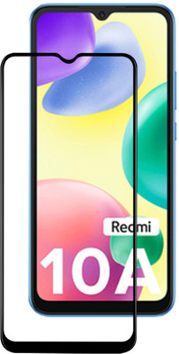VAlight Edge To Edge Tempered Glass for Redmi 10A, Mi 10A, xiaomi Redmi 10A(Pack of 1)