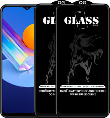 CYOR Edge To Edge Tempered Glass for VIVO Y72 5G(Pack of 2)