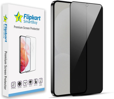 Flipkart SmartBuy Edge To Edge Tempered Glass for Samsung Galaxy S24 5G, Samsung Galaxy S25 5G, Privacy / Anti-Spy Gorilla Screen Guard / Screen Protector, with Easy Installation kit(Pack of 1)
