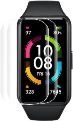 HSP Edge To Edge Tempered Glass for HONOR BAND 6 WATCH SCREEN PROTECTOR(Pack of 1)
