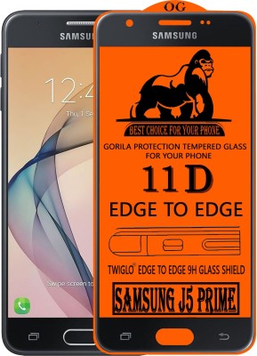 TWIGLO Edge To Edge Tempered Glass for Samsung Galaxy J5 Prime(Pack of 1)