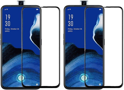 KARTRAY Edge To Edge Tempered Glass for OPPO Reno 2z(Pack of 2)