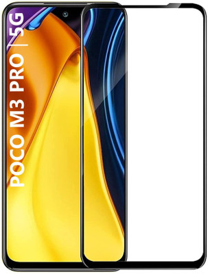 Gorilla Elite Edge To Edge Tempered Glass for POCO M3 Pro 5G, Poco M3 Pro(Pack of 1)