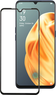 SRT Edge To Edge Tempered Glass for Oppo F15(Pack of 1)