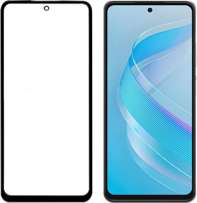 Knotyy Edge To Edge Tempered Glass for Infinix Smart 8 Plus(Pack of 1)