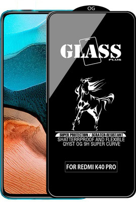 Qyist Edge To Edge Tempered Glass for XIAOMI REDMI K40 PRO(Pack of 1)