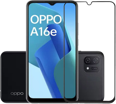 NSTAR Edge To Edge Tempered Glass for OPPO A16E(Pack of 1)