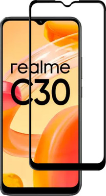 Flipkart SmartBuy Edge To Edge Tempered Glass for realme C30(Pack of 1)