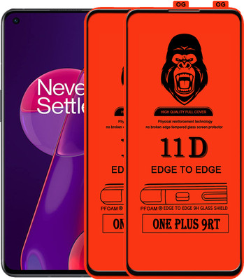 Rofix star Edge To Edge Tempered Glass for ONEPLUS 9RT(Pack of 2)
