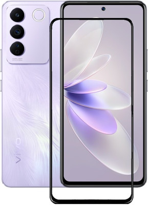 AB PRIME Edge To Edge Tempered Glass for vivo v27e, vivo v27e 5G, VIVO v27e 5G(Pack of 1)