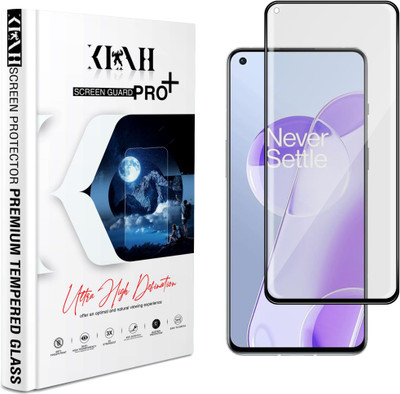 KLAH Edge To Edge Tempered Glass for OnePlus 9RT 5G(Pack of 1)