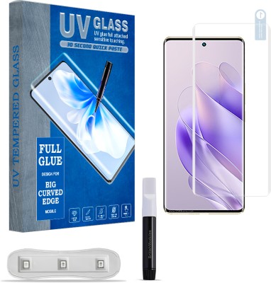 tombik Edge To Edge Tempered Glass for Infinix Zero 30 4G Front Curve UV Tempered Glass Guard Screen Protector(Pack of 1)