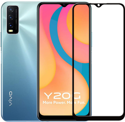 SEVEN7STAR Edge To Edge Tempered Glass for VIVO Y20G(Pack of 1)