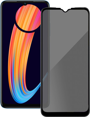 HUPSHY Edge To Edge Tempered Glass for Vivo Y36(Pack of 1)