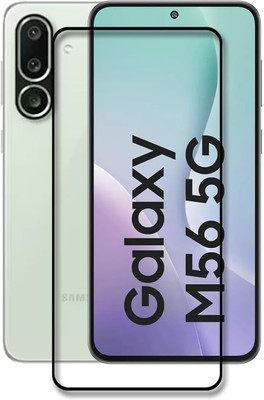 SNMART Edge To Edge Tempered Glass for Samsung Galaxy M56 5G(Pack of 1)