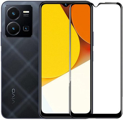 Bodoma Edge To Edge Tempered Glass for Vivo Y35 2022(Pack of 1)