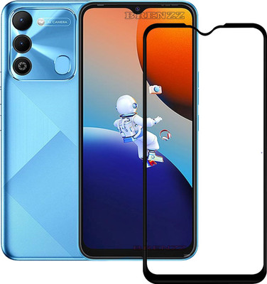 BRENZZ Edge To Edge Tempered Glass for Tecno Spark 9(Pack of 1)