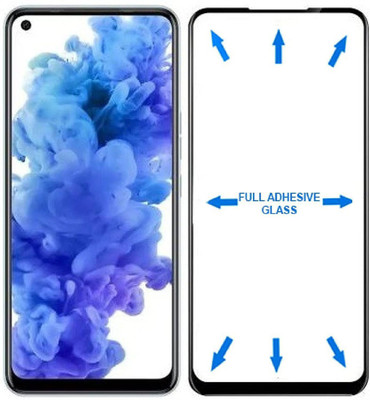 Tamrat Edge To Edge Tempered Glass for Easy Install Full Screen Coverage Tempered Glass Screen Guard Protector 11D for TECNO CAMON 16(Pack of 1)