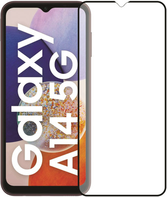 GLOBAL NOMAD Edge To Edge Tempered Glass for SAMSUNG Galaxy A14 5G(Pack of 1)