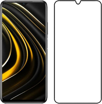 SRT Edge To Edge Tempered Glass for Poco M4 5G(Pack of 1)