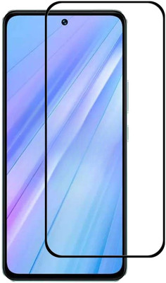 MD SHILD Edge To Edge Tempered Glass for vivo T3 5G, 2.5D Curved Edge Premium Tempered Glass for Ultimate Protection(Pack of 1)