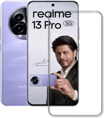 NKCASE Edge To Edge Tempered Glass for Realme 13 Pro 5G, (UV)(Pack of 1)