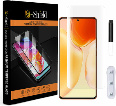 MS-Shield Edge To Edge Tempered Glass for Vivo X70 Pro+ 5G(Pack of 1)