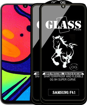 Rofix star Edge To Edge Tempered Glass for SAMSUNG GALAXY F41(Pack of 2)