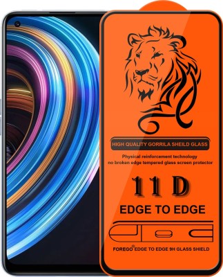 Forego Edge To Edge Tempered Glass for realme X7(Pack of 1)