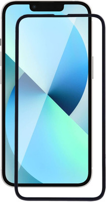 MobieGenie Edge To Edge Tempered Glass for Apple iPhone 13 Mini(Pack of 1)