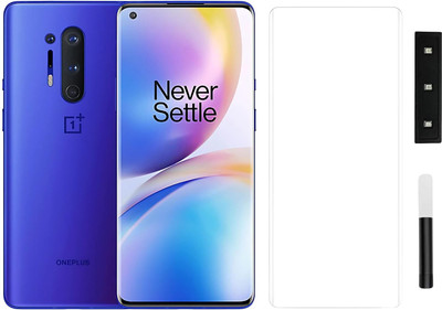 Mofrills Edge To Edge Tempered Glass for OnePlus 8 Pro(Pack of 1)