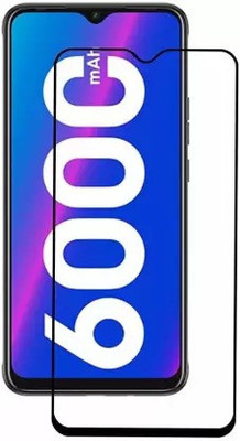VISHZONE Edge To Edge Tempered Glass for Tecno Spark 6 Air(Pack of 1)